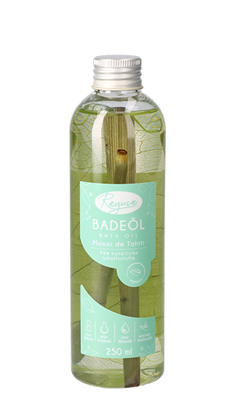 Reyuve Naturkosmetik Badeöl Banner Monoi de Thaiti
